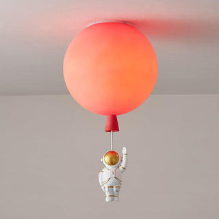 Solara Lampe Plafonnier Acrylique Ballon Astronaute-Luire