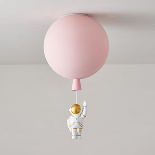Solara Lampe Plafonnier Acrylique Ballon Astronaute-Luire