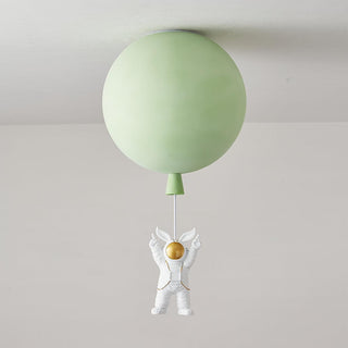 Solara Lampe Plafonnier Acrylique Ballon Astronaute-Luire