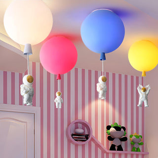 Solara Lampe Plafonnier Acrylique Ballon Astronaute-Luire