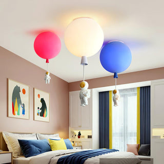 Solara Lampe Plafonnier Acrylique Ballon Astronaute-Luire