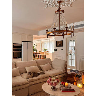 Zavela Lustre Cristal Perle Luxe Postmoderne