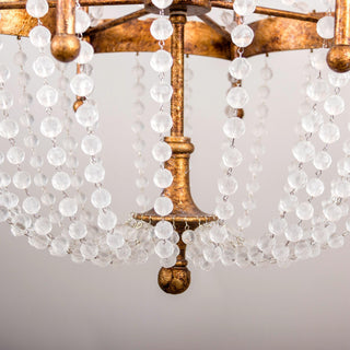 Zavela Lustre Cristal Perle Luxe Postmoderne