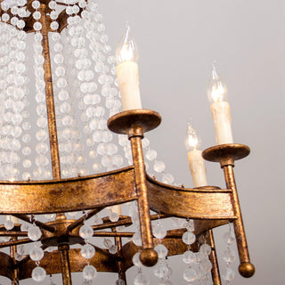 Zavela Lustre Cristal Perle Luxe Postmoderne