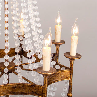 Zavela Lustre Cristal Perle Luxe Postmoderne