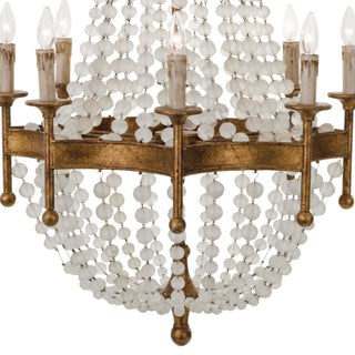 Zavela Lustre Cristal Perle Luxe Postmoderne