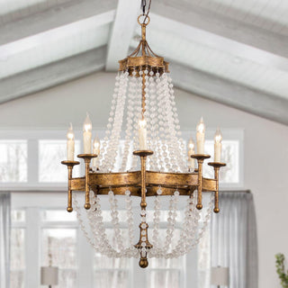 Zavela Lustre Cristal Perle Luxe Postmoderne