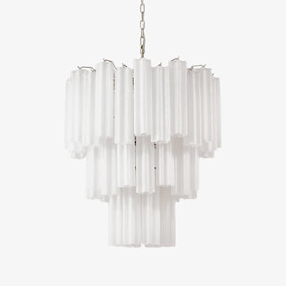 Aurora Lustre en Verre Givré Minimaliste