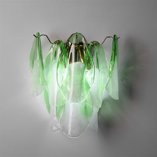 Opheli Applique Murale en Verre Petal-Luire