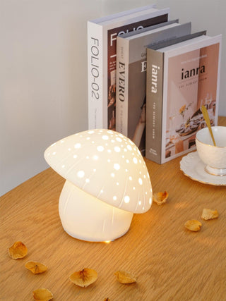 Viraisella Moderne en Céramique pour Lampe de Table