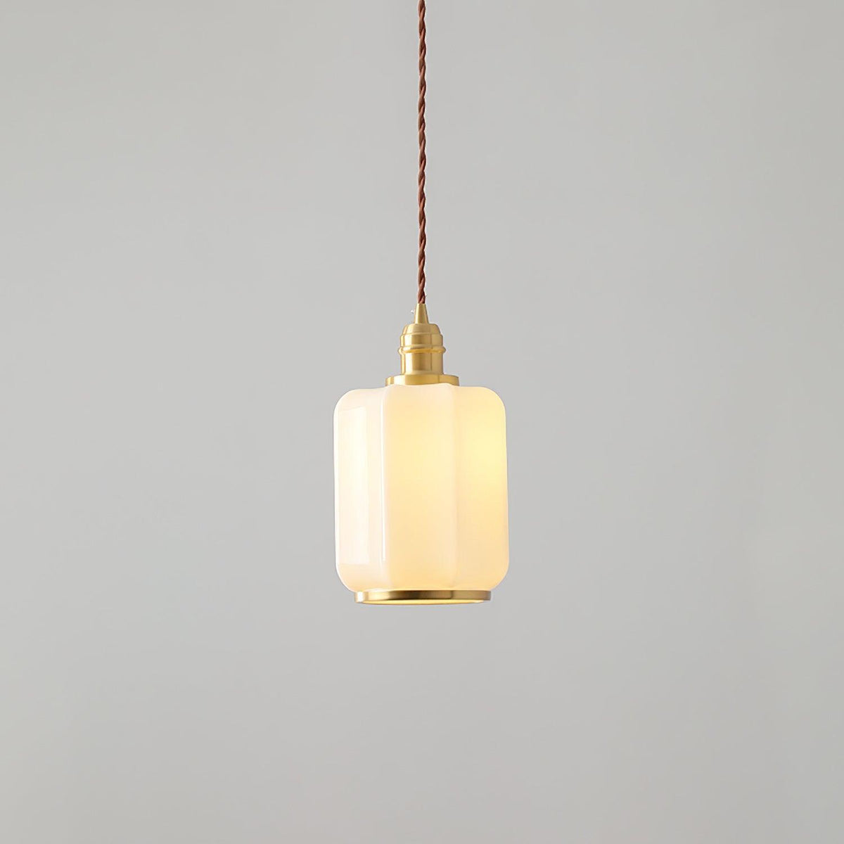 Lume Suspension en Laiton Vintage