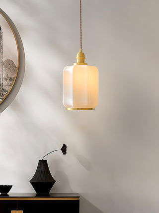 Lume Suspension en Laiton Vintage