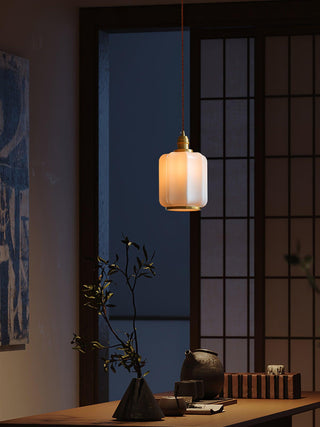 Lume Suspension en Laiton Vintage