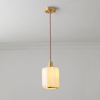 Lume Suspension en Laiton Vintage