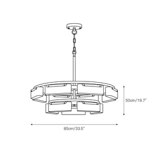 Varaeia Lustre Laiton Albâtre Minimaliste Moderne