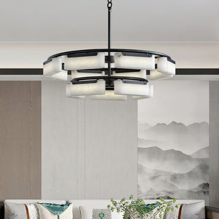 Varaeia Lustre Laiton Albâtre Minimaliste Moderne