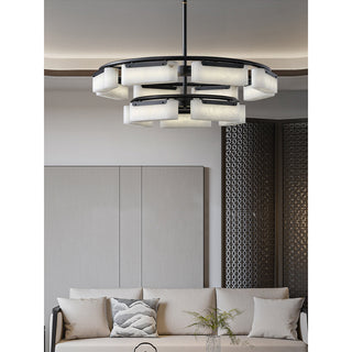 Varaeia Lustre Laiton Albâtre Minimaliste Moderne