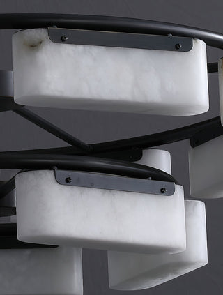 Varaeia Lustre Laiton Albâtre Minimaliste Moderne