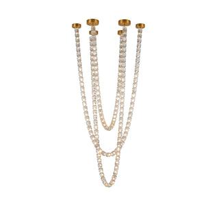 Gabriel Gold Chandelier-Neutral Decor