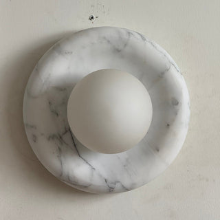 Zoraean Applique Murale Marbre Blanc Élégance Premium