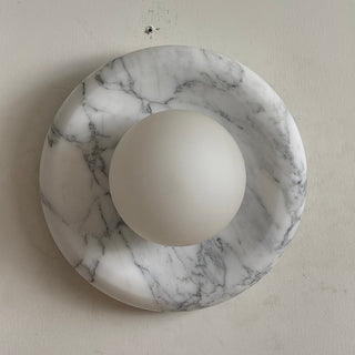 Zoraean Applique Murale Marbre Blanc Élégance Premium