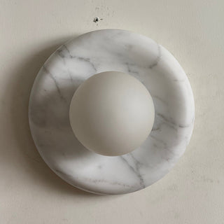 Zoraean Applique Murale Marbre Blanc Élégance Premium