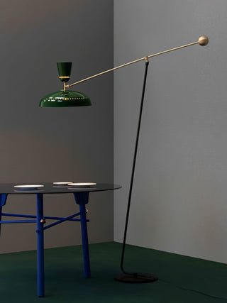 Celeste Minimalism Lampadaire Laiton
