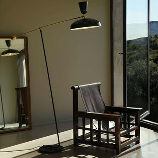 Celeste Minimalism Lampadaire Laiton
