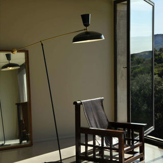 Celeste Minimalism Lampadaire Laiton
