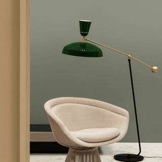 Celeste Minimalism Lampadaire Laiton