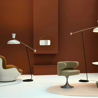 Celeste Minimalism Lampadaire Laiton