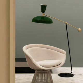 Celeste Minimalism Lampadaire Laiton