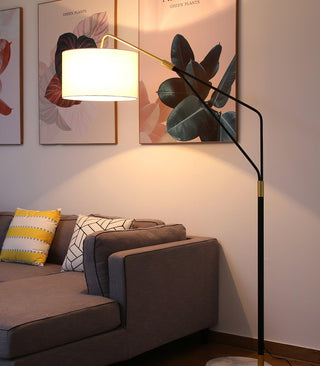 Eveny Lampadaire Minimaliste en Marbre
