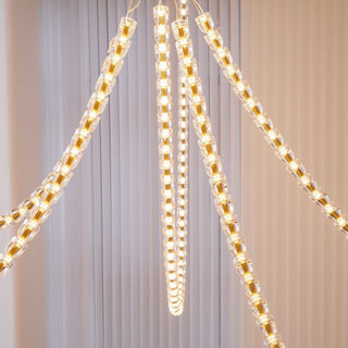 Gabriel Gold Chandelier-Neutral Decor