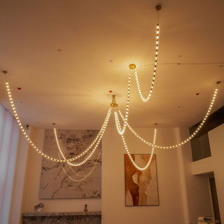 Gabriel Gold Chandelier-Neutral Decor