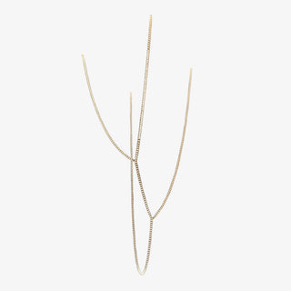 Lustra Lustre Cristal Doré LED 3-Lignes