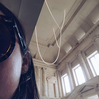 Lustra Lustre Chrome Cristal Entrelacé Lignes