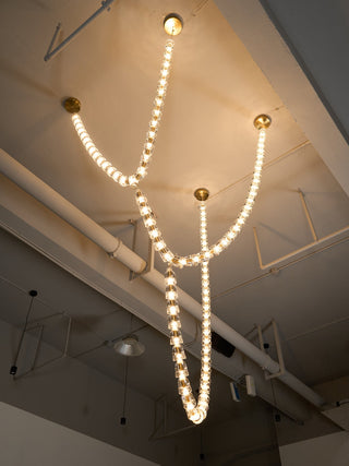 Gabriel Gold Chandelier-Neutral Decor