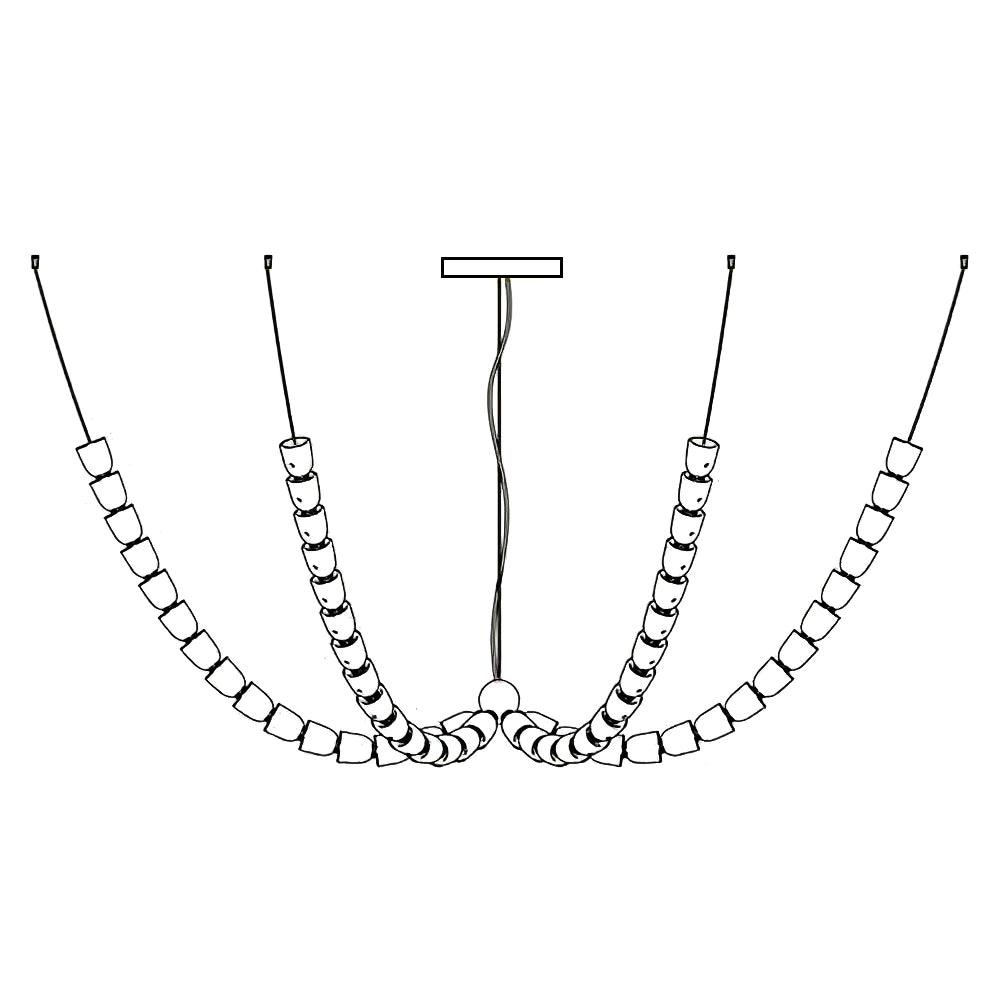 Vivaryra Moderne LED Lustre
