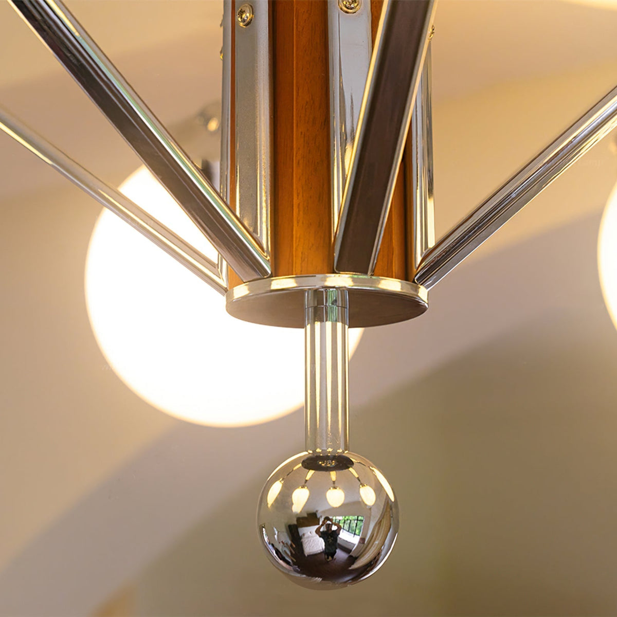 Orina Chandelier Mid-century-Neutral Decor