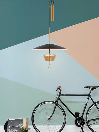 Lustra Lustre Rétro Laiton