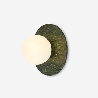 Enox Applique Murale Minimaliste à Globe en Marbre