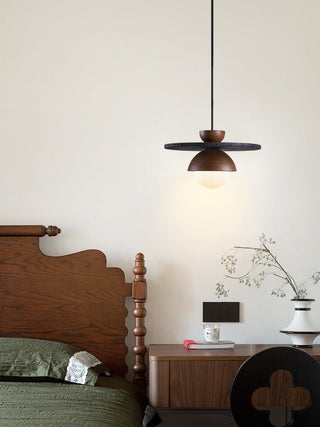 Valinina Suspension en Travertin Noir Orbit