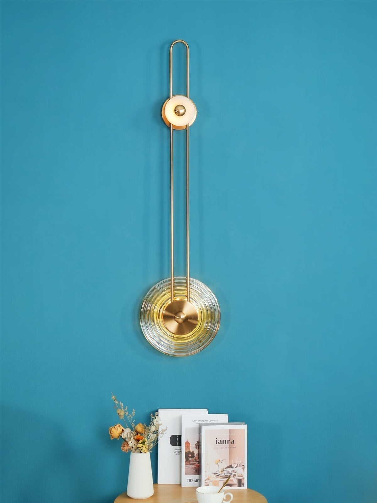 Gaia Wall Lamp Sculptural Geometry Alabaster-Neutral Decor