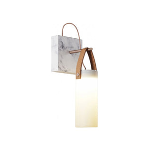 Zerinen Applique Murale Marbre Verre Minimaliste Moderne