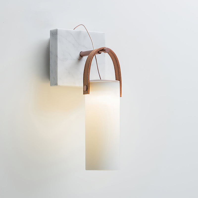 Zerinen Applique Murale Marbre Verre Minimaliste Moderne