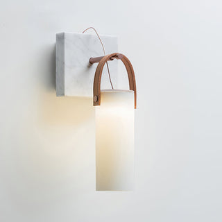 Zerinen Applique Murale Marbre Verre Minimaliste Moderne