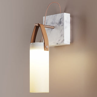 Zerinen Applique Murale Marbre Verre Minimaliste Moderne