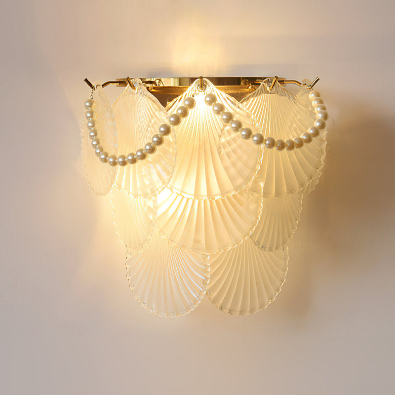 Detail shot of the frosted glass option for the Galerie Wall Lamp.