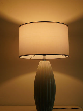 Terioina Moderne en Céramique pour Lampe de Table